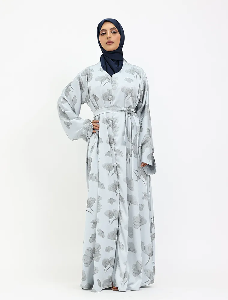 Blue Rasha Abaya